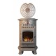 Rustic Brown Calor Gas Provence Heater
