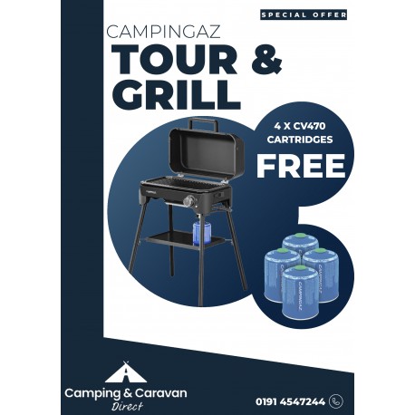 Campingaz Tour & Grill CV Plus Gas BBQ