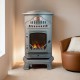 Misty Grey Provence Living Flame Portable Calor Gas Stove