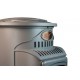 Misty Grey Provence Living Flame Portable Calor Gas Stove