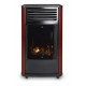 Manhattan Living Flame Stove - Burgundy