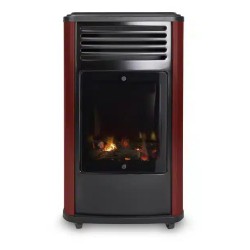 Manhattan Living Flame Stove - Burgundy
