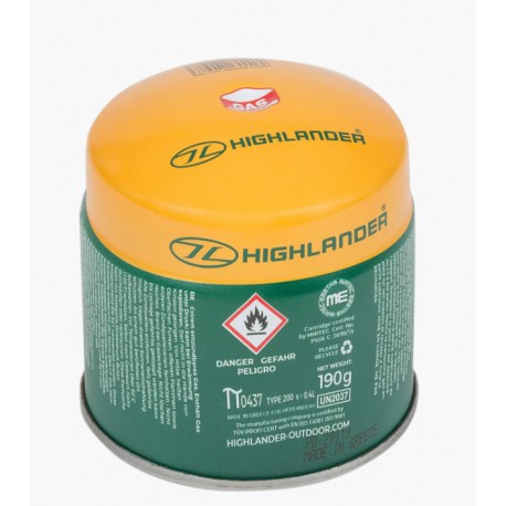 190g Pierceable Gas Cartridge