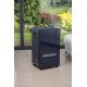 Lifestyle Azure Blue Flame Cabinet Heater