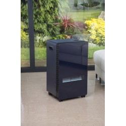 Lifestyle Azure Blue Flame Cabinet Heater