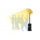 X13 Heat Focus Patio Heater - Charcoal