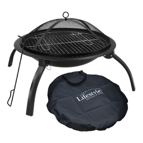 Lifestyle Kaida Traveller Portable Fire Pit + BBQ