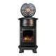 Matt Black Calor Gas Provence Fire