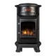 Matt Black Calor Gas Provence Fire